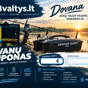 Deeper quest Laivelio kuponas