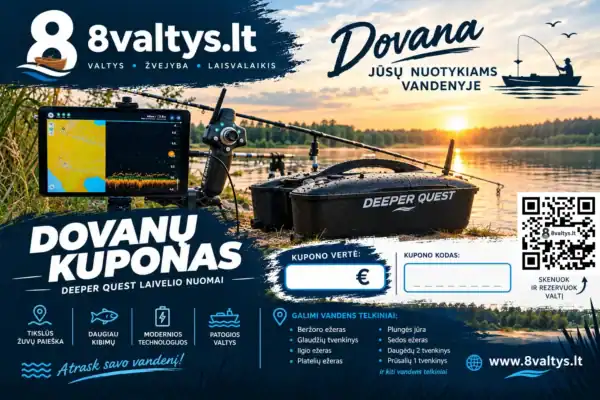 Deeper quest Laivelio kuponas